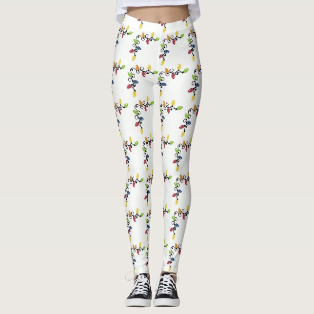 **CHRISTMAS LIGHTS GALORE** NIEDLICH LEGGINGS (Vorderseite)