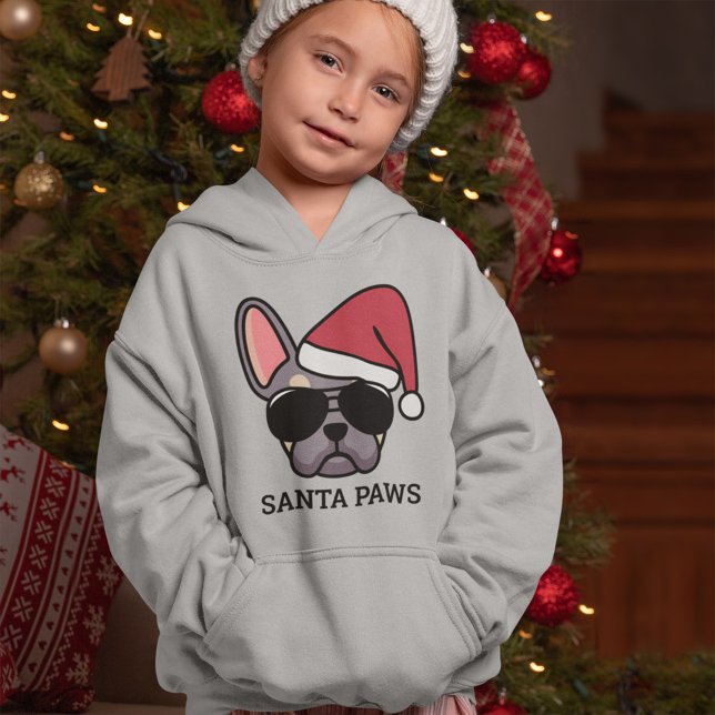 Christmas Lilac Tan French Bulldog Hoodie (Von Creator hochgeladen)