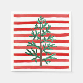 Christmas Little Blue Truck Themed Serviette