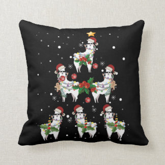 Christmas Llama Kissen