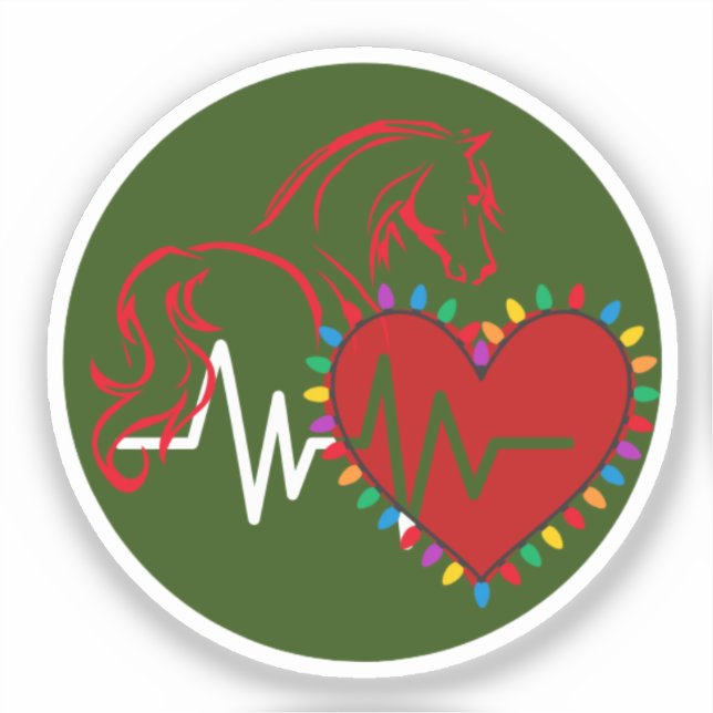 Christmas Logo Sticker (Vorderseite)