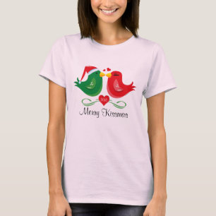 Christmas Lovebirds Personalisiertes Shirt