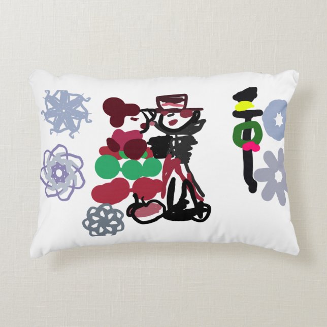 Christmas Lovely walking Dekokissen (Vorderseite)