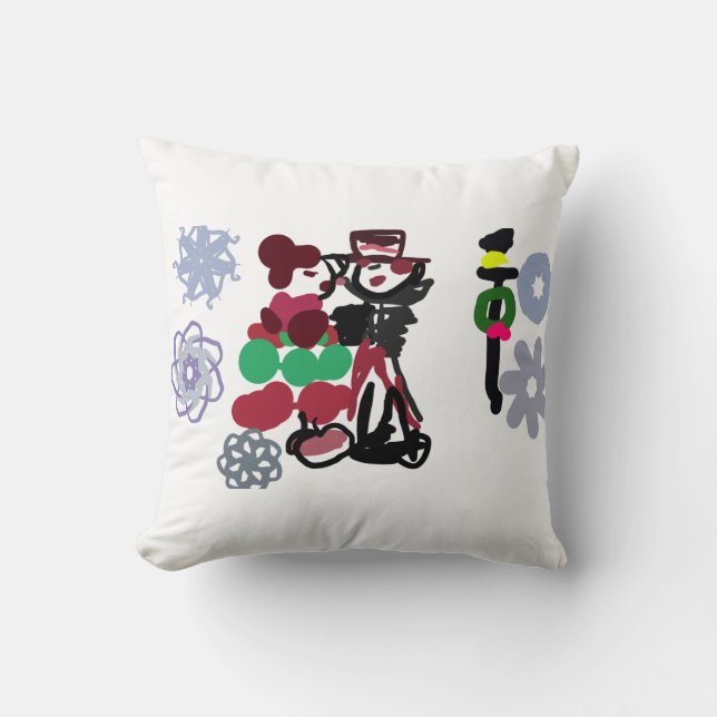 Christmas Lovely walking Kissen (Vorderseite)