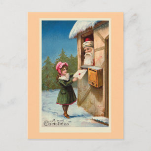 "Christmas Mail" Vintage Postkarte