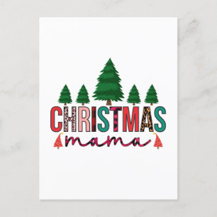 Christmas Mama Postkarte