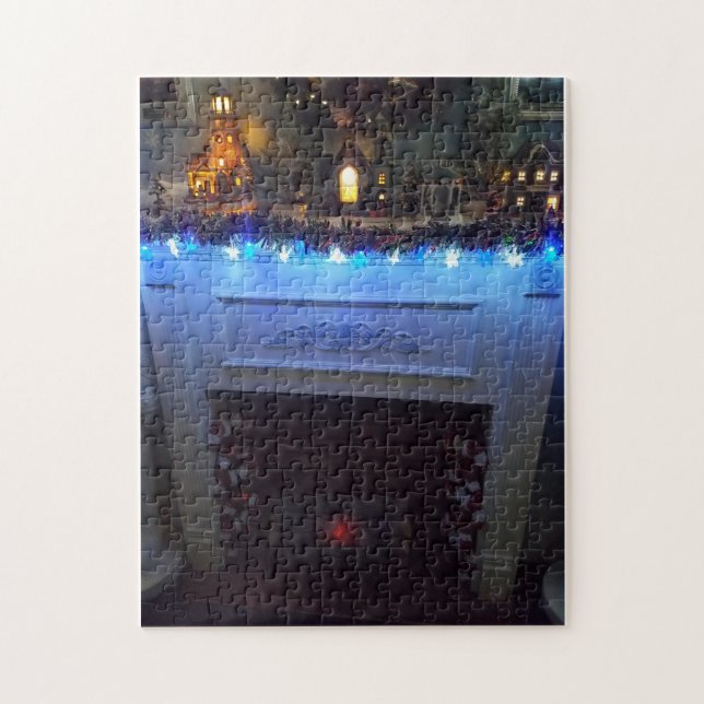 Christmas Mantel Jigsaw Puzzle (Vertikal)