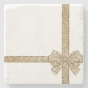 Christmas Marble Stone Untersetzer