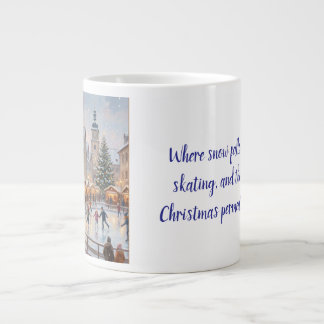 Christmas Market Winter Wonderland Coffee Mug Jumbo-Tasse