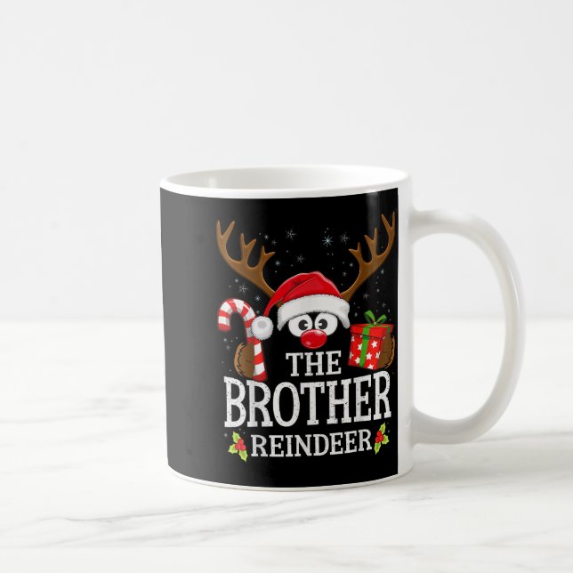 Christmas Matching The Brother Reindeer Family  Kaffeetasse (Rechts)