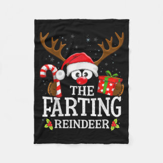 Christmas Matching The Farting Reindeer Family  Fleecedecke