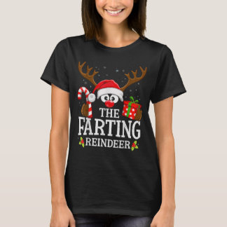 Christmas Matching The Farting Reindeer Family  T-Shirt