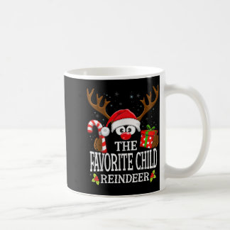 Christmas Matching The Favorite Child Reindeer Fam Kaffeetasse