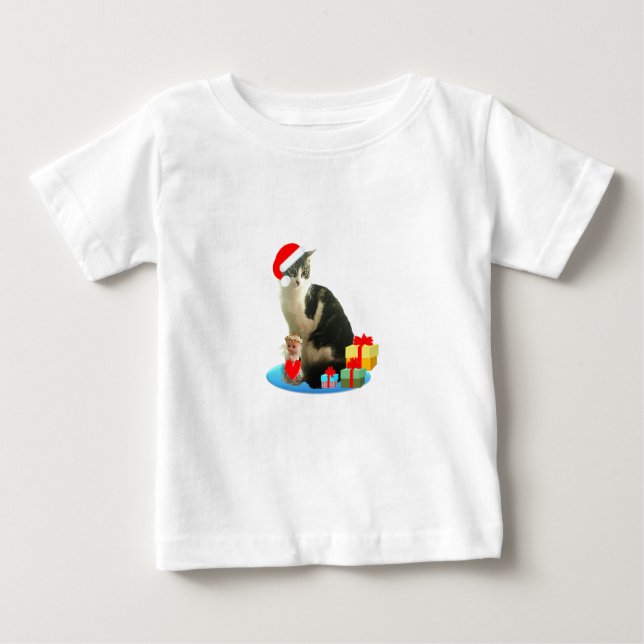 Christmas Merlin Baby T-shirt (Vorderseite)