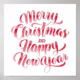 Christmas   Merry Christmas & Happy New Year Poster
