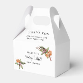 Christmas Merry Little Baby Dusche Geschenkschachtel