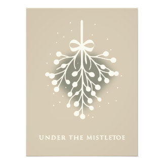 Christmas Mistletoe Fotodruck
