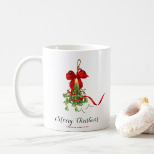 Christmas Mistletoe Kaffeetasse