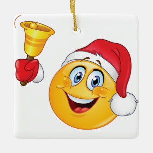 **CHRISTMAS *** MIT COOLEM EMOJI KERAMIKORNAMENT