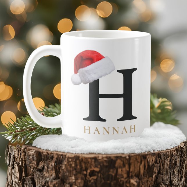 Christmas Monogram Mug Kaffeetasse (Von Creator hochgeladen)