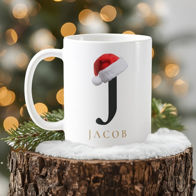 Christmas Monogram Mug Kaffeetasse (Von Creator hochgeladen)