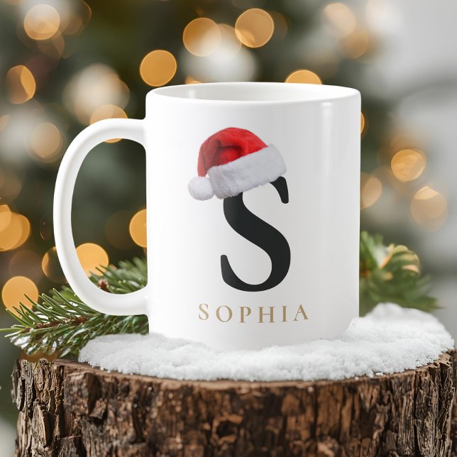 Christmas Monogram Mug Kaffeetasse (Von Creator hochgeladen)