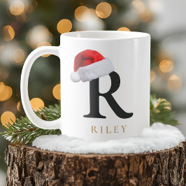 Christmas Monogram Mug Kaffeetasse