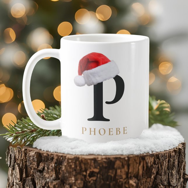 Christmas Monogram Mug Kaffeetasse (Von Creator hochgeladen)