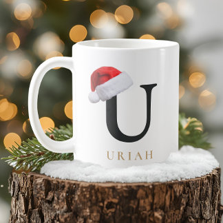 Christmas Monogram Mug Kaffeetasse