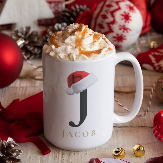 Christmas Monogram Mug Kaffeetasse (Von Creator hochgeladen)