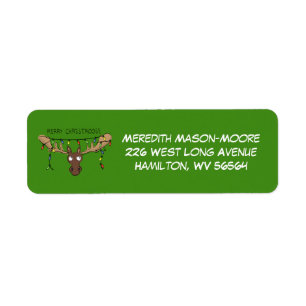 Christmas Moose Niedlich Funny Christmoose