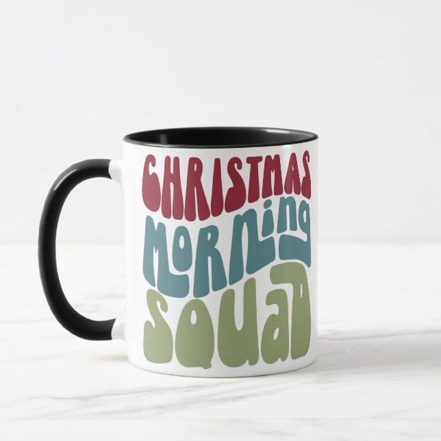 CHRISTMAS MORNING SQUAD TASSE (Links)