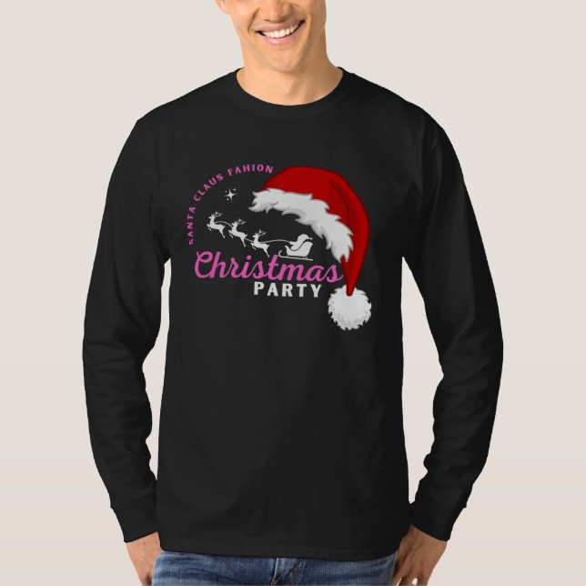 Christmas Motif Christmas Party  2 T-Shirt (Vorderseite)