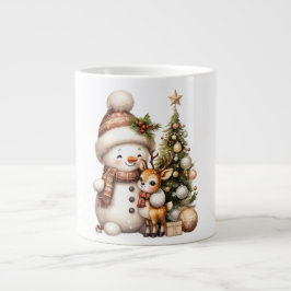 Christmas Mug | Festive Holiday Coffee Cup by Kali Jumbo-Tasse