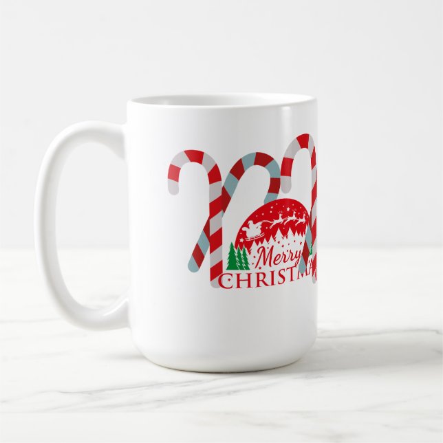 Christmas Mug – Festive Holiday Coffee Cup Kaffeetasse (Links)