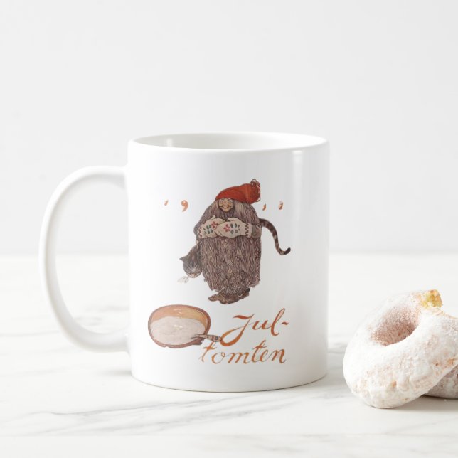 Christmas mug kaffeetasse (Mit Donut)