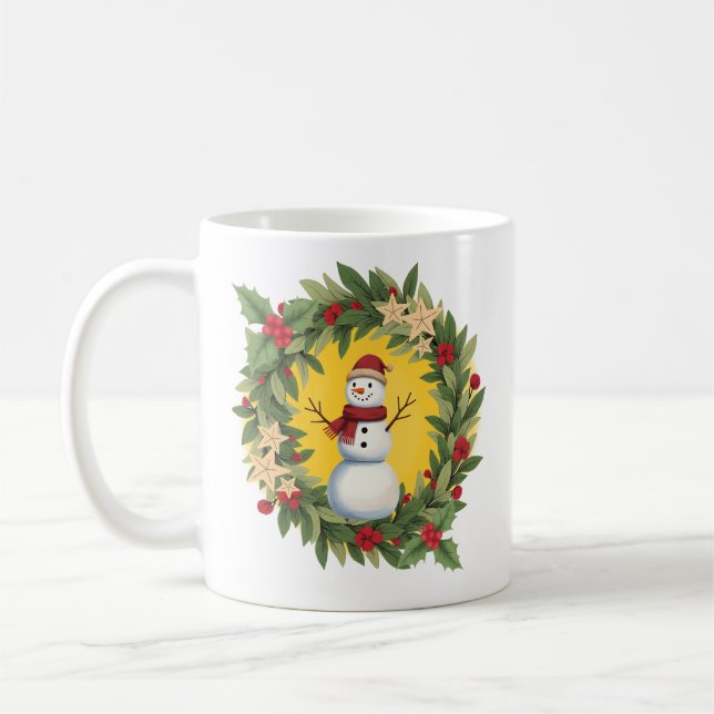 Christmas Mug | Snowman Kaffeetasse (Links)