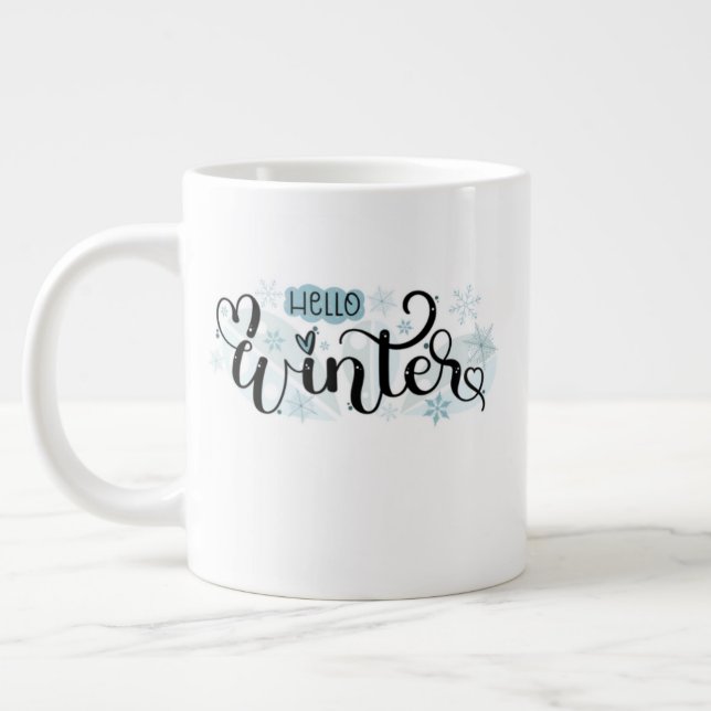 Christmas Mug – Sweet Holiday Cocoa & Coffee Cup Jumbo-Tasse (Links)