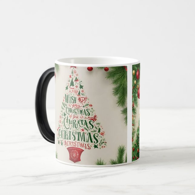 Christmas Mug Verwandlungstasse (Vorderseite Links)