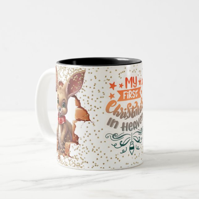 Christmas Mugs Wird Merry Christmas Mug Wird Chris Zweifarbige Tasse (Vorderseite Links)