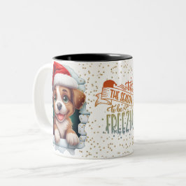 Christmas Mugs Wird Merry Christmas Mug Wird Chris Zweifarbige Tasse