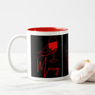 Christmas mugs zweifarbige tasse