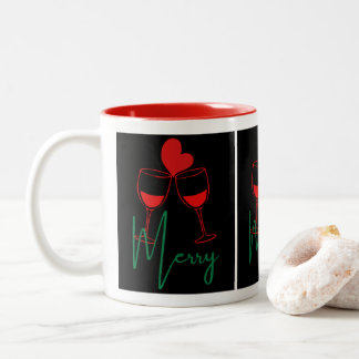 Christmas mugs zweifarbige tasse