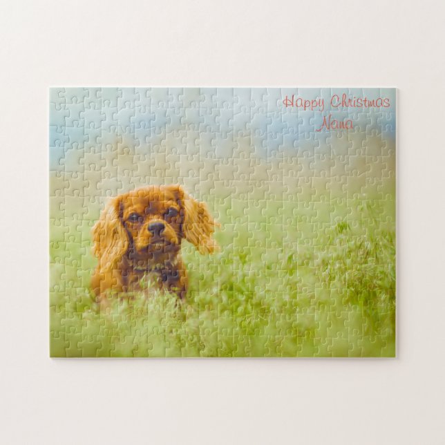 Christmas Nana Puzzle (Horizontal)