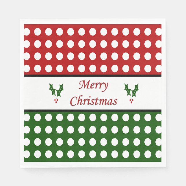 Christmas Napkin Serviette (Vorderseite)