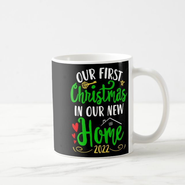 Christmas New Home Xmas Homeowner Our First Apartm Kaffeetasse (Rechts)