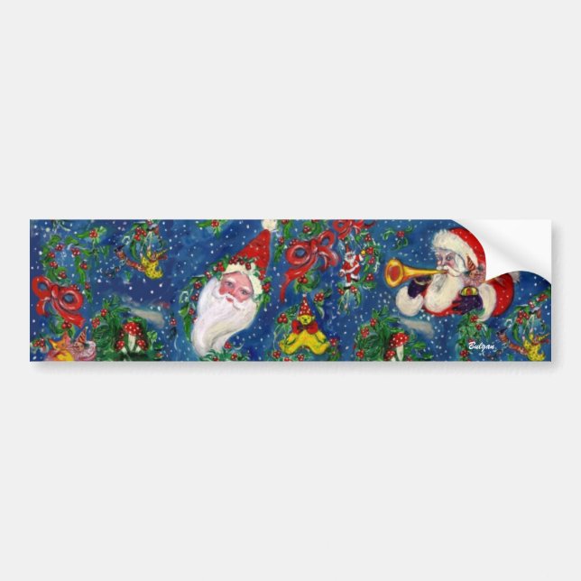 CHRISTMAS NIGHT AUTOAUFKLEBER (Vorne)