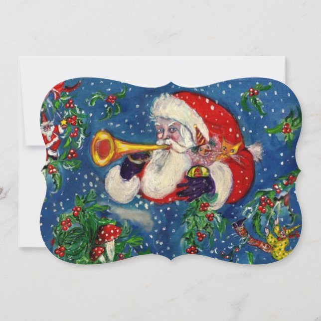 CHRISTMAS NIGHT FERIENPARTEI EINLADUNG (Vorderseite)