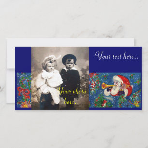 CHRISTMAS NIGHT / SANTA BUGLER FEIERTAGSKARTE