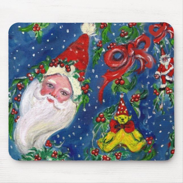 CHRISTMAS NIGHT / SANTA MOUSEPAD (Vorne)